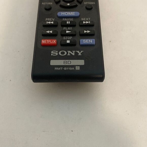 OEM Original Sony DVD Blu-Ray Player Remote RMT-B119A - - Picture 2 of 3